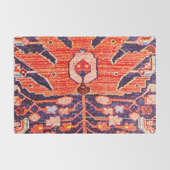 Hamadan Vintage Persian Tribal Rug Print Rug Gallery Image 2