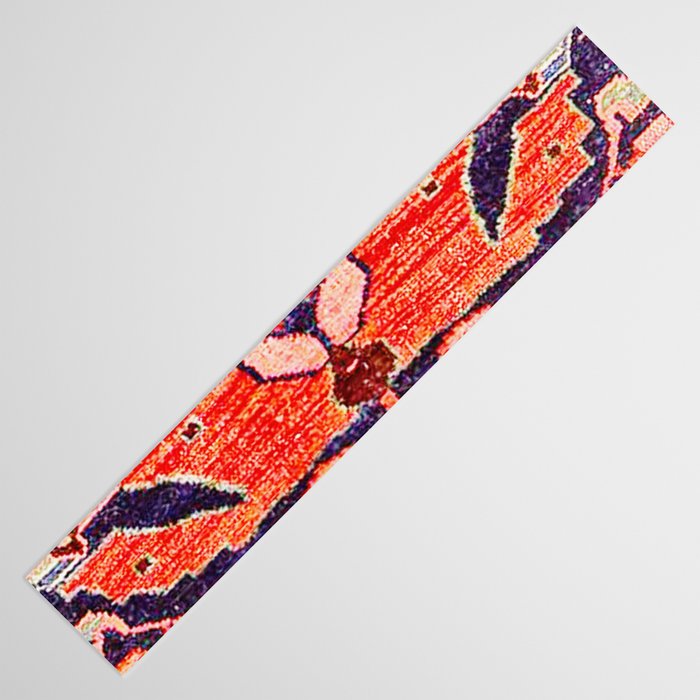 Hamadan Vintage Persian Tribal Rug Print Table Runner Gallery Image 3