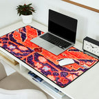 Hamadan Vintage Persian Tribal Rug Print Desk Mat Gallery Image 2