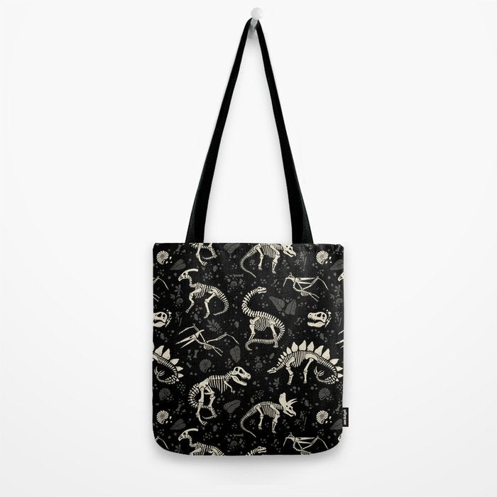 Excavated Dinosaur Fossils Tote Bag Gallery Image 2