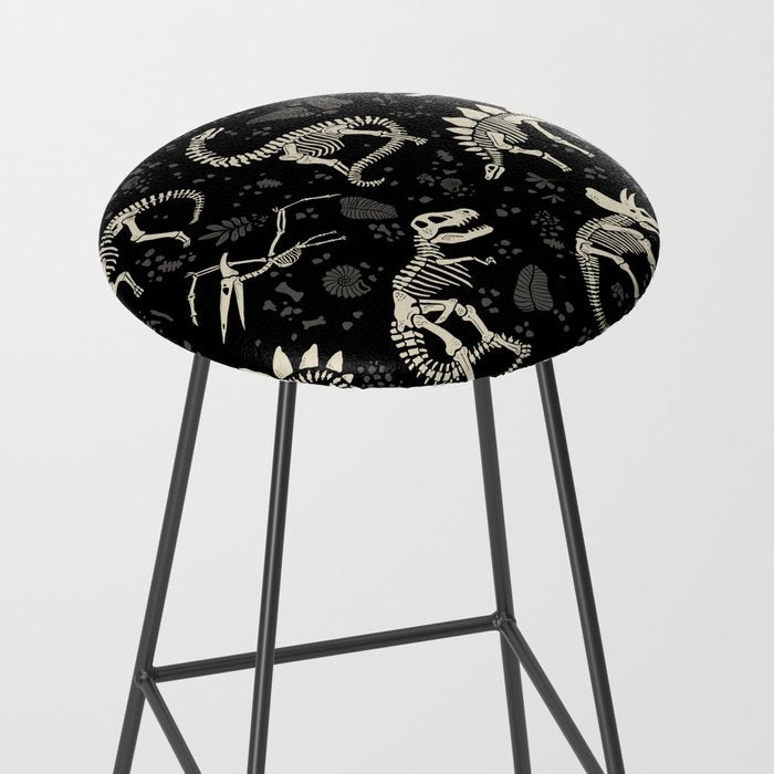 Excavated Dinosaur Fossils Stool Gallery Image 2