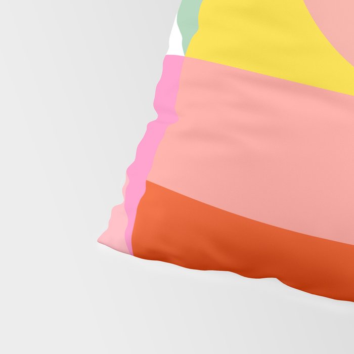 mid mod summer checkers Pillow Sham Gallery Image 4