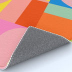 mid mod summer checkers Rug Gallery Image 4