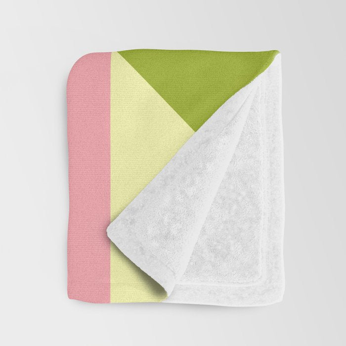 mid mod summer checkers Throw Blanket Gallery Image 3