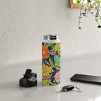 Drippy Daisy Dreamscape - Electric on Navy Water Bottle Gallery Image 4