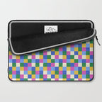 Bold Colorful Checks Pattern - Small XVI Laptop Sleeve Gallery Image 2