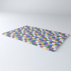 Bold Colorful Checks Pattern - Small XVI Rug Gallery Image 3