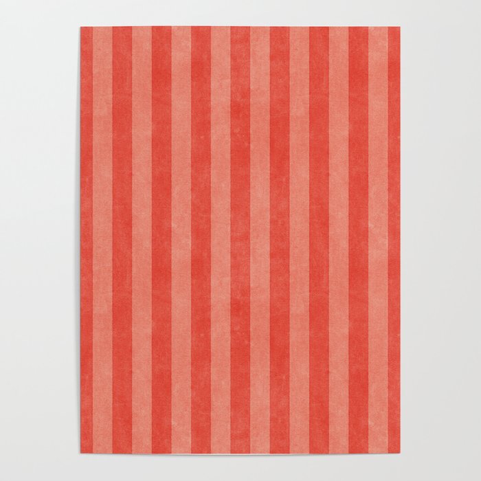 STRIPES - 004 - red Poster Gallery Image 4
