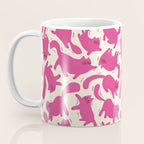 Playful Pink Cats Pattern Coffee Mug Gallery Image 3