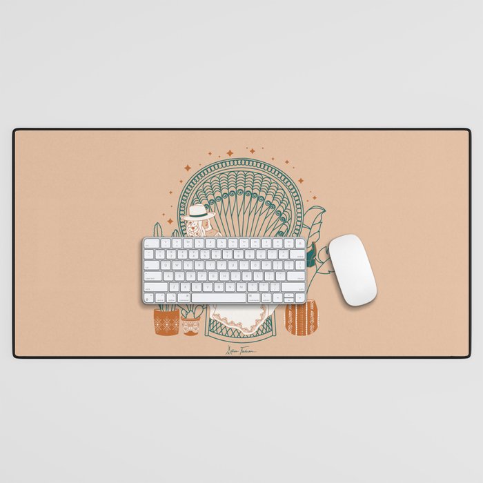 Texas Bohemia Desk Mat Gallery Image 1