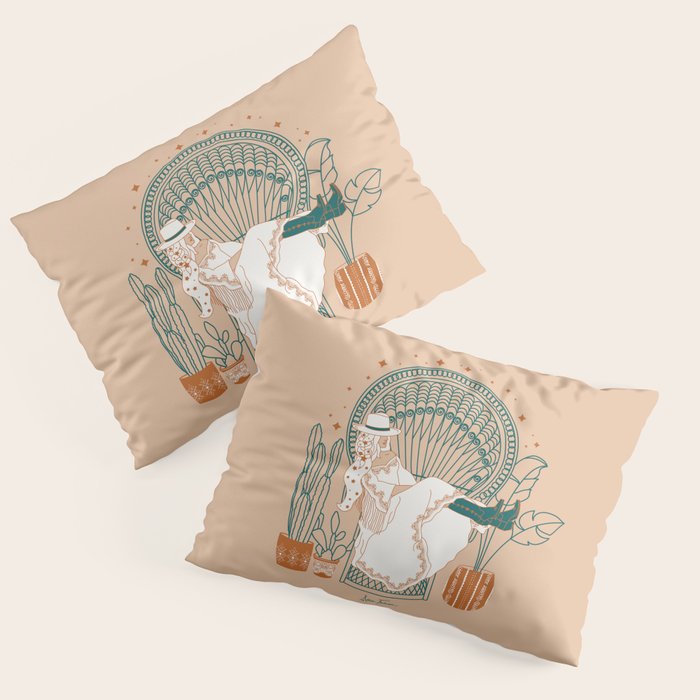 Texas Bohemia Pillow Sham Gallery Image 1