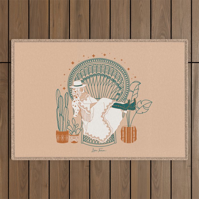Texas Bohemia Outdoor Rug Gallery Image 1