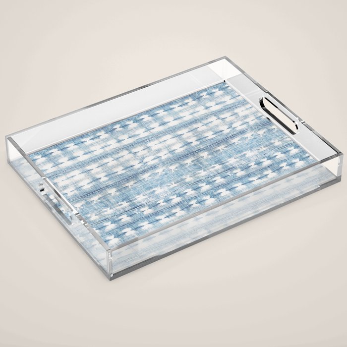 Rustic Indigo Acrylic Tray Gallery Image 1