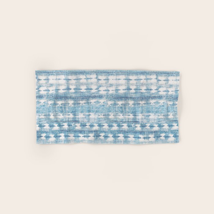 Rustic Indigo Bath Towel Gallery Image 1