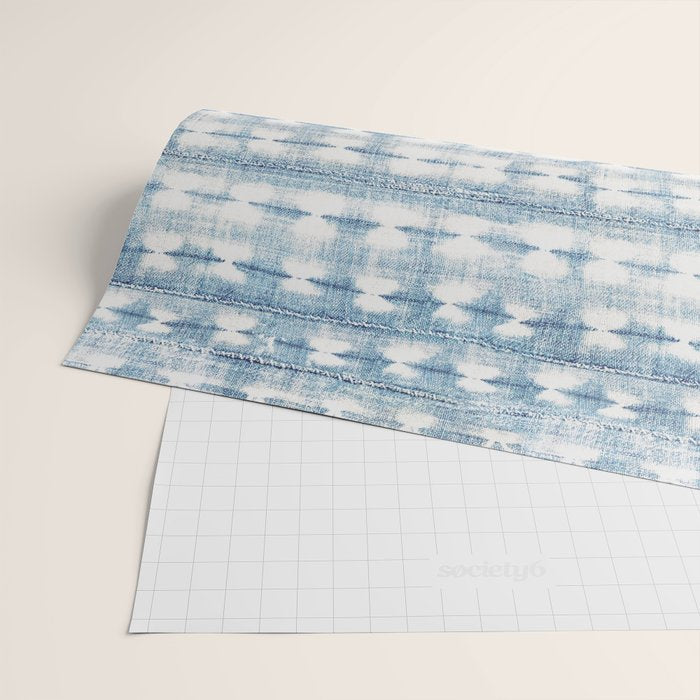 Rustic Indigo Wrapping Paper Gallery Image 2