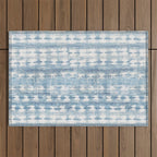 Rustic Indigo Outdoor Rug Gallery Image 1