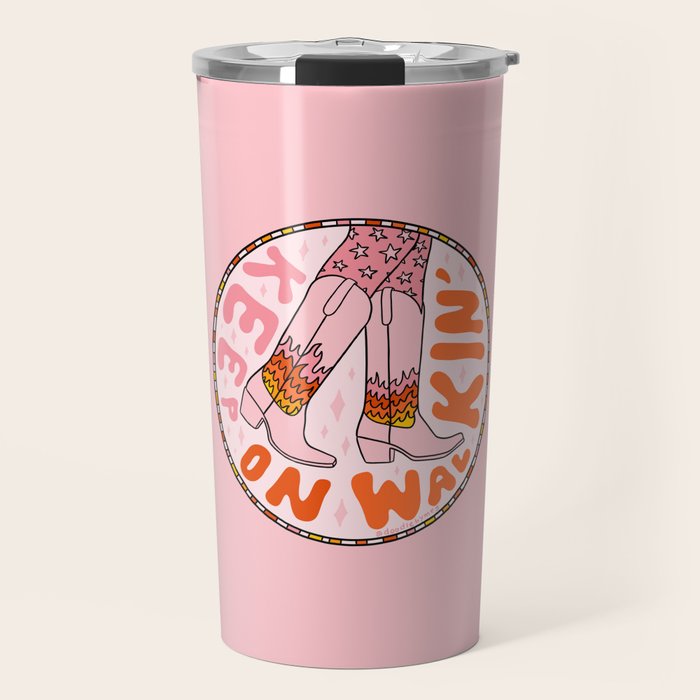 Keep On Walkin' Travel Mug Gallery Image 1