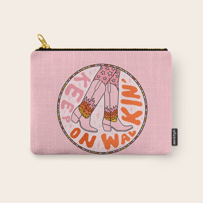 Keep On Walkin' Carry All Pouch Gallery Image 1
