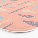 Sardines on Pink Bath Mat Gallery Image 3