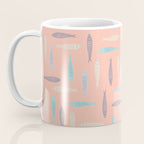 Sardines on Pink Coffee Mug Gallery Image 3