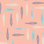Sardines on Pink Coffee Mug Gallery Image 2
