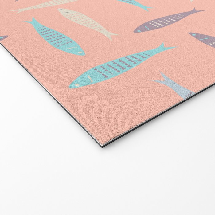 Sardines on Pink Welcome Mat Gallery Image 2