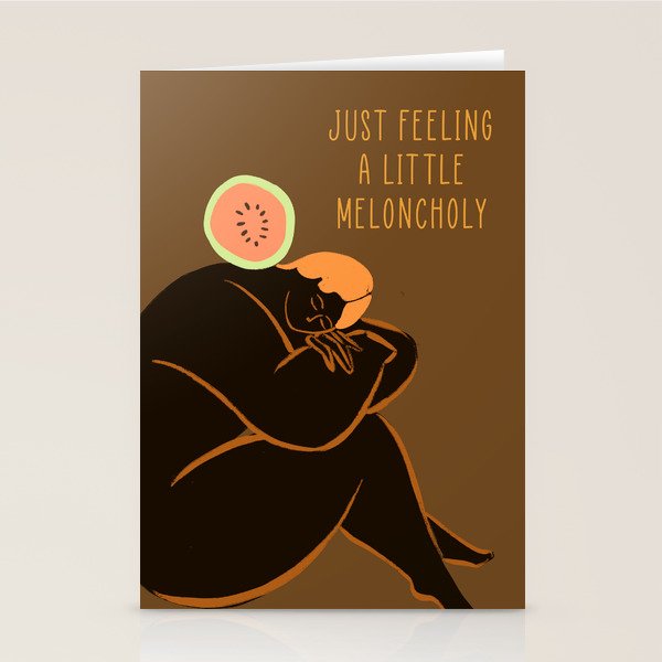 Melancholy Stationery Card Gallery Image 1