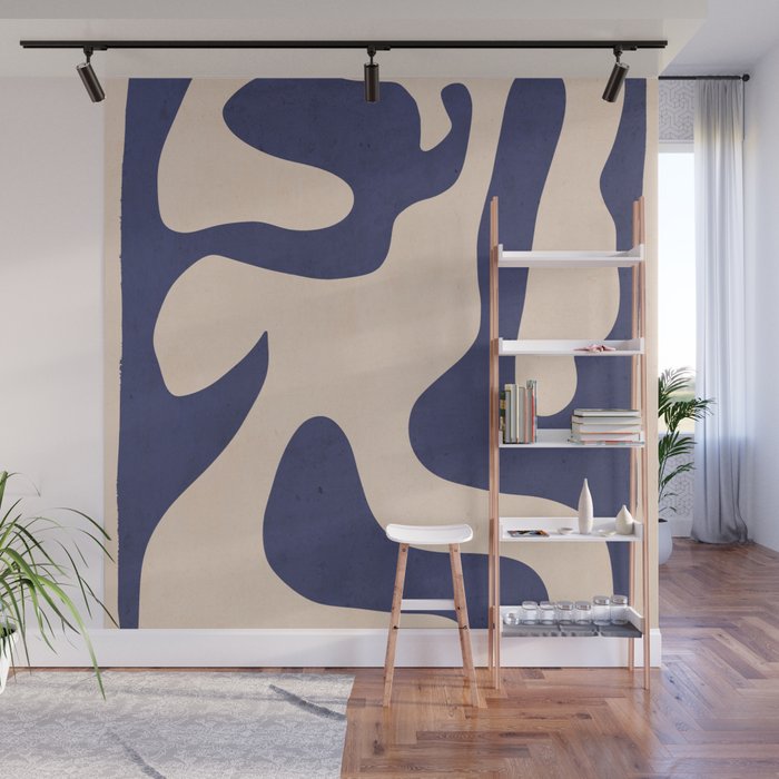 Modern Abstract Shapes 73 Wall Mural Gallery Image 1