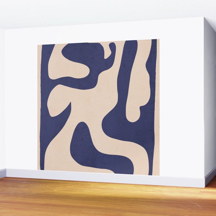 Modern Abstract Shapes 73 Wall Mural Gallery Image 2