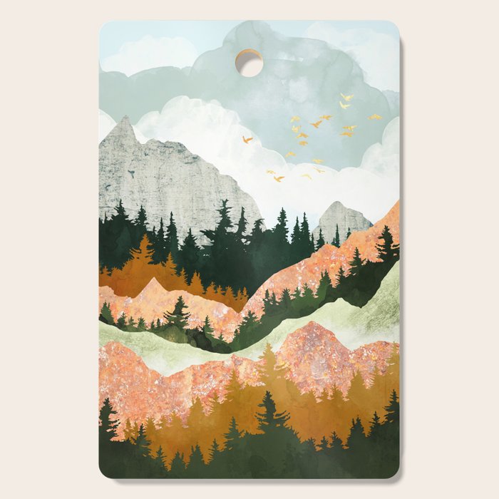 Spring Flight II Cutting Board Gallery Image 1
