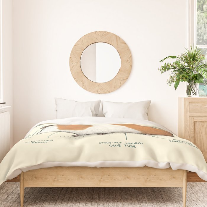 Anatomy of a Guinea Pig Duvet Cover Gallery Image 3