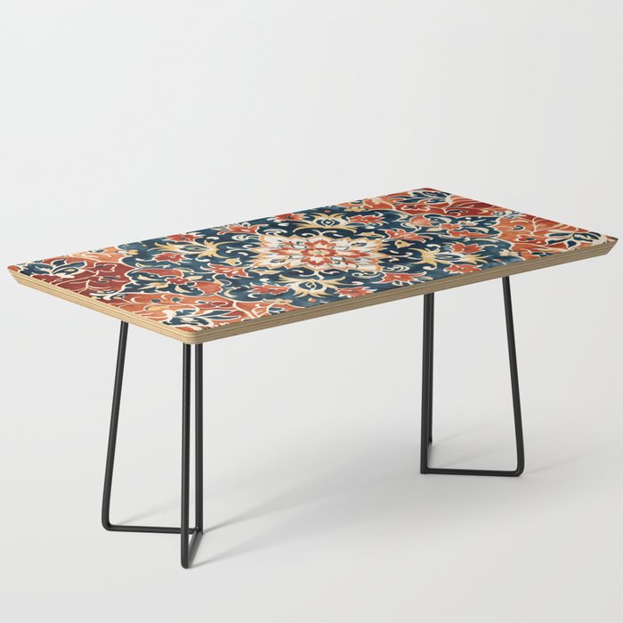 Indigo and Floral Spice Mandala Coffee Table Gallery Image 1