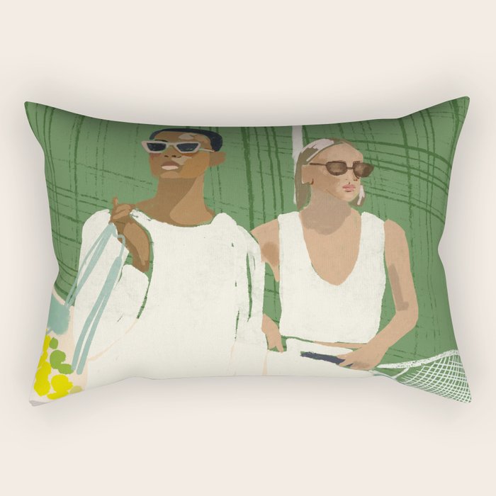 Tennis Rectangular Pillow Gallery Image 1