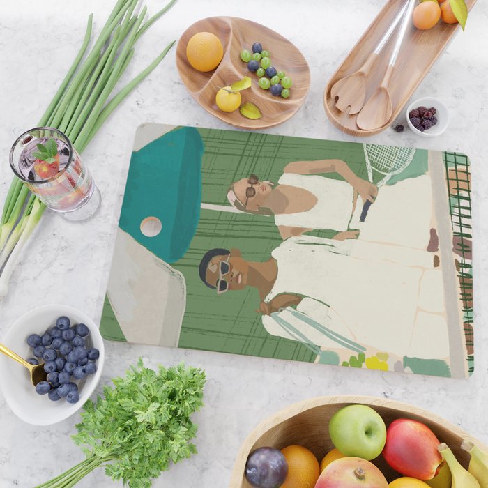Tennis Cutting Board Gallery Image 2
