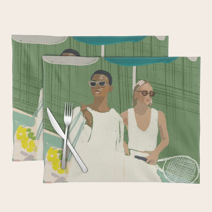 Tennis Placemat Gallery Image 1