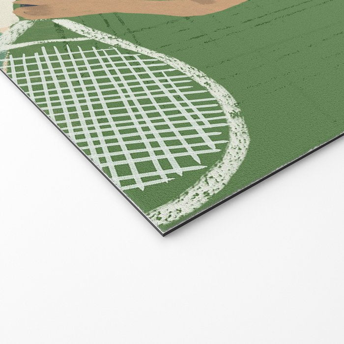 Tennis Welcome Mat Gallery Image 2