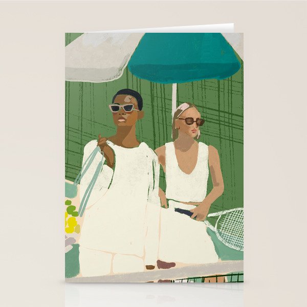 Tennis Stationery Card Gallery Image 2