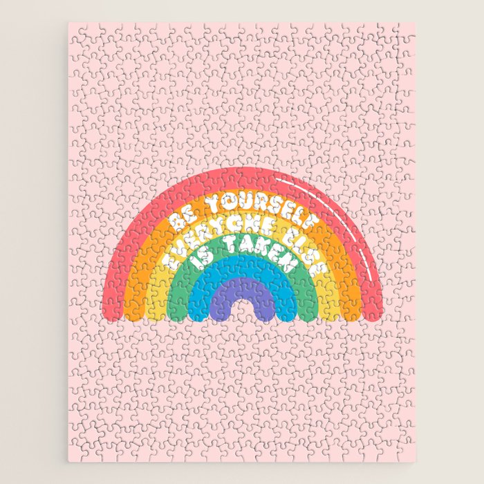 Be Yourself Everyone Jigsaw Puzzle Gallery Image 1