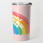 Be Yourself Everyone Travel Mug Gallery Image 2