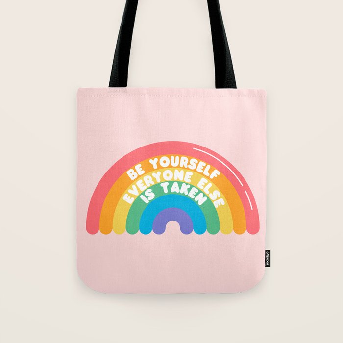 Be Yourself Everyone Tote Bag Gallery Image 1