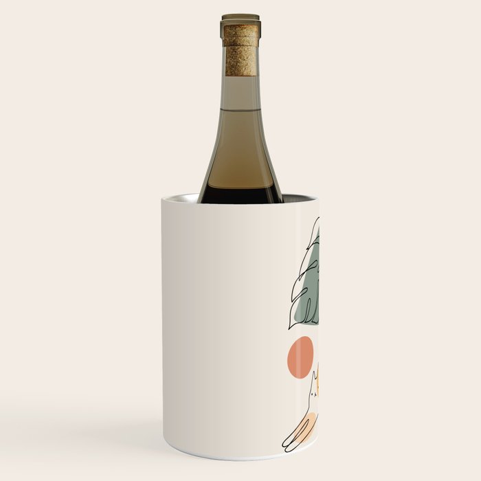 Cat and Plant 34 Wine Chiller Gallery Image 2