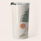 Cat and Plant 34 Travel Mug Gallery Image 3
