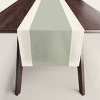 Dual (Sage Cream) Table Runner Gallery Image 1