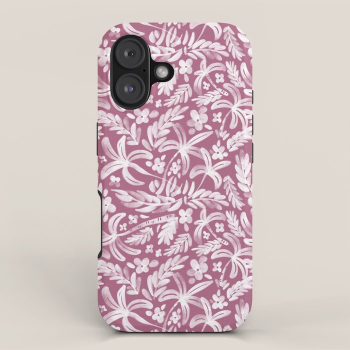 Pink Tropical Bliss iPhone Case Gallery Image 1