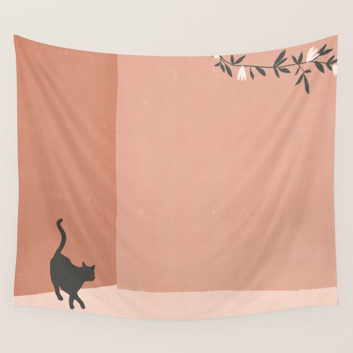 little visitor Wall Tapestry Gallery Image 4