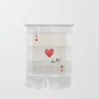 Ace of Hearts - Lucky Red Wall Hanging Gallery Image 1