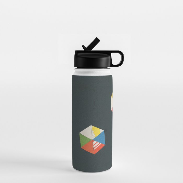 Paper Shapes Water Bottle Gallery Image 1