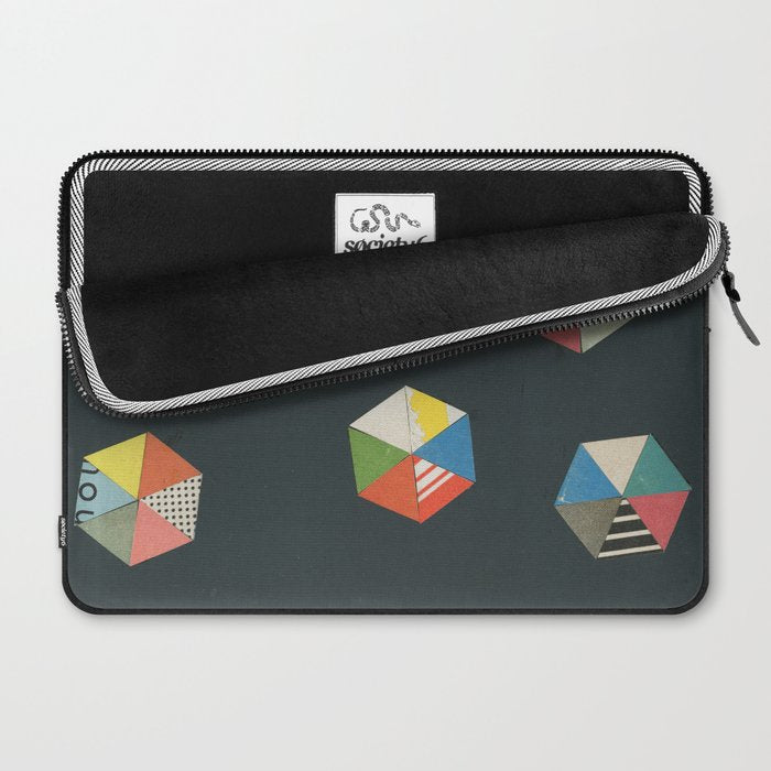 Paper Shapes Laptop Sleeve Gallery Image 2