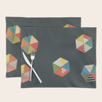 Paper Shapes Placemat Gallery Image 1