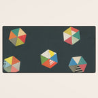 Paper Shapes Desk Mat Gallery Image 3